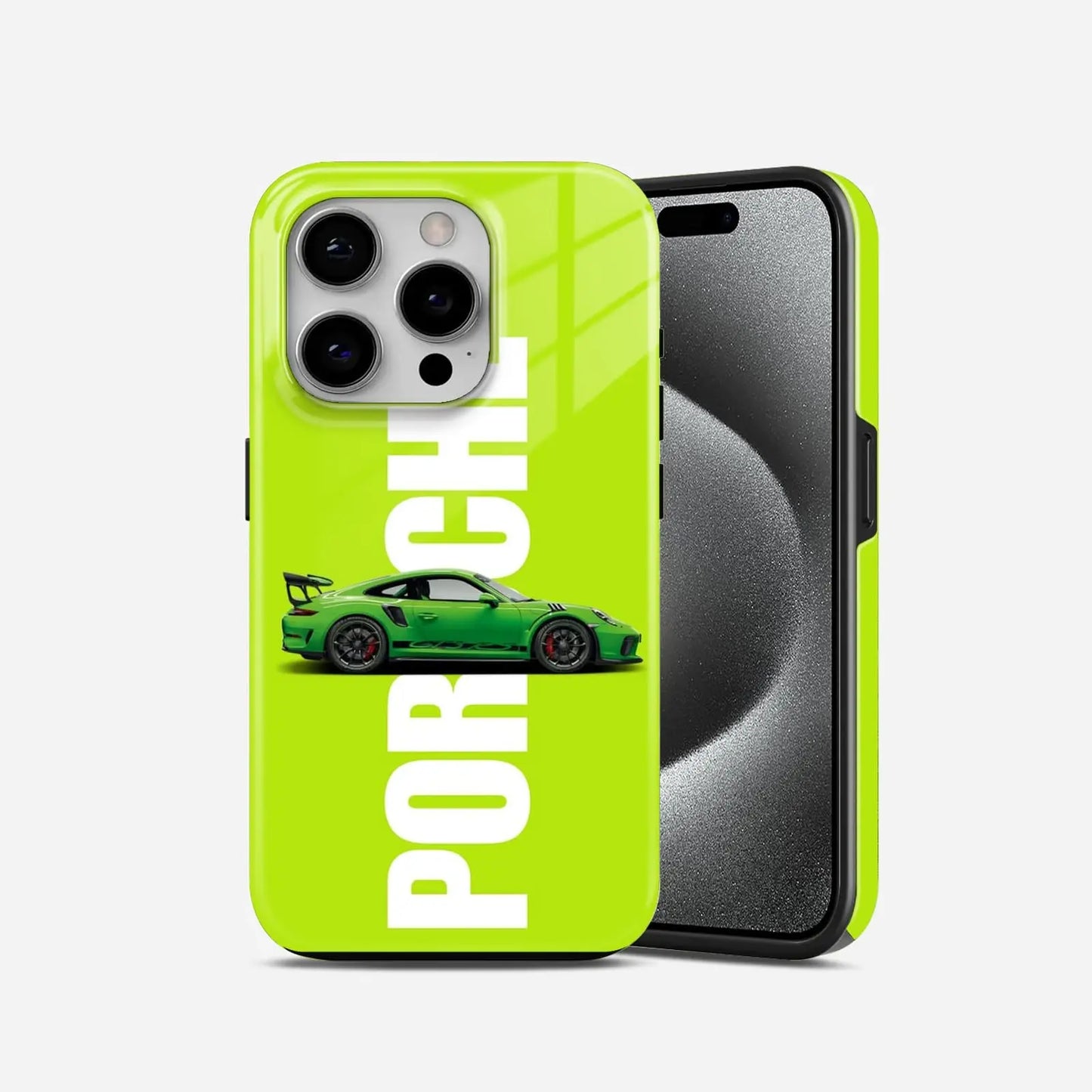 Neon Porsche Armoured Phone Case My Store