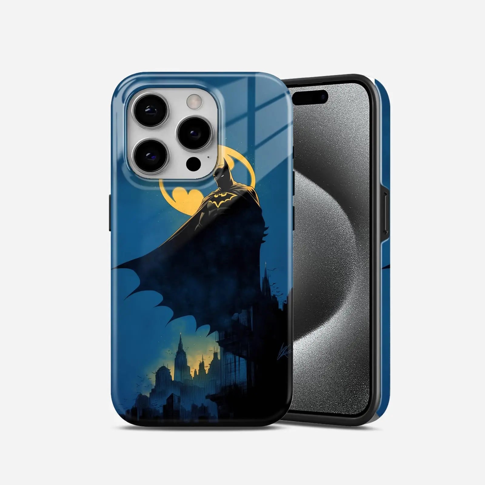 BatMan Blue Armoured Phone Case My Store