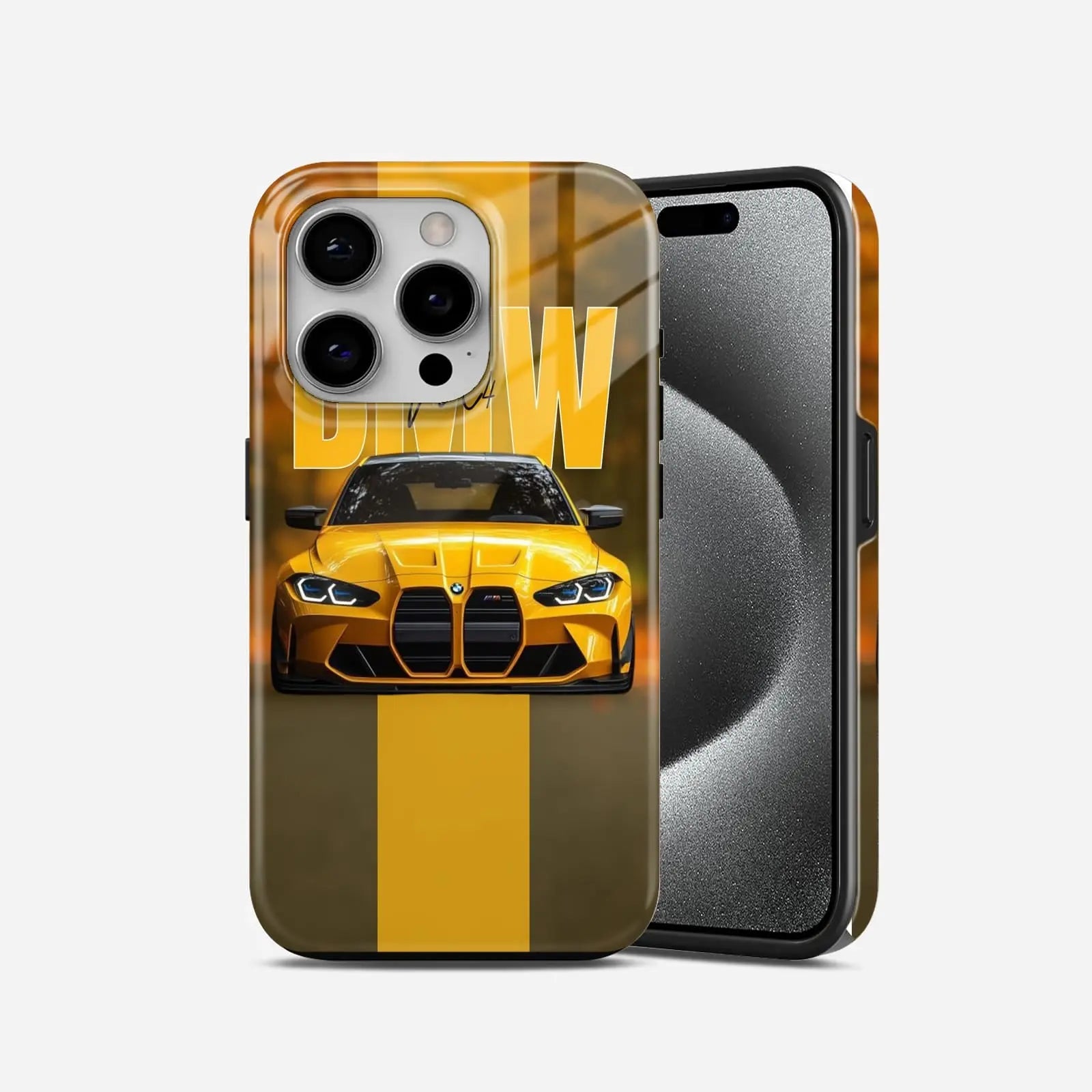 Yellow BMW Armoured Phone Case My Store