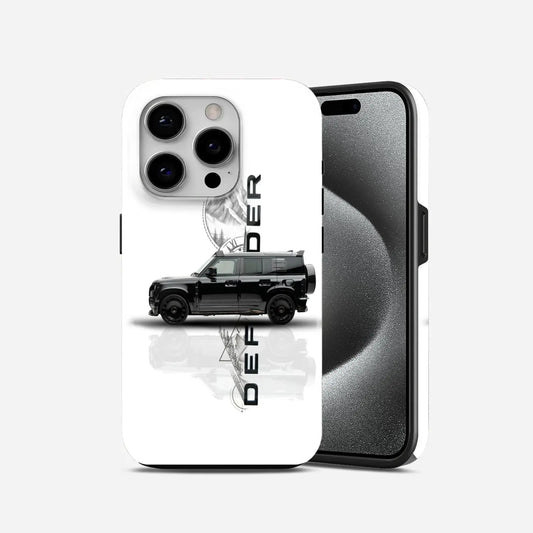 White Defender Armoured Phone Case My Store