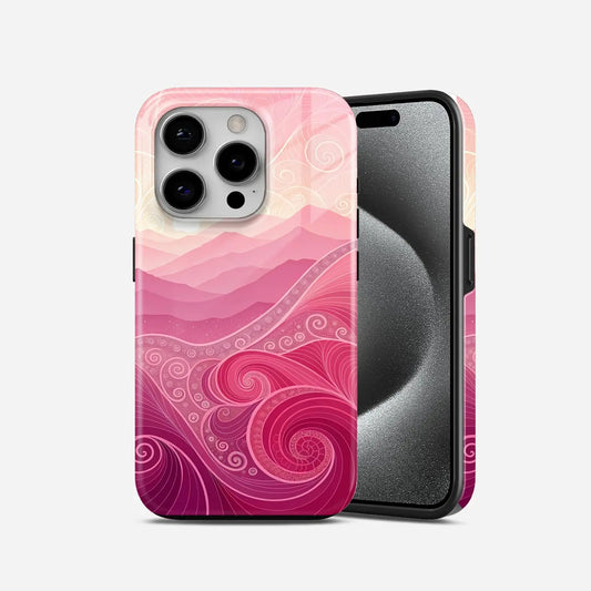 Pink Pattern Armoured Phone Case My Store