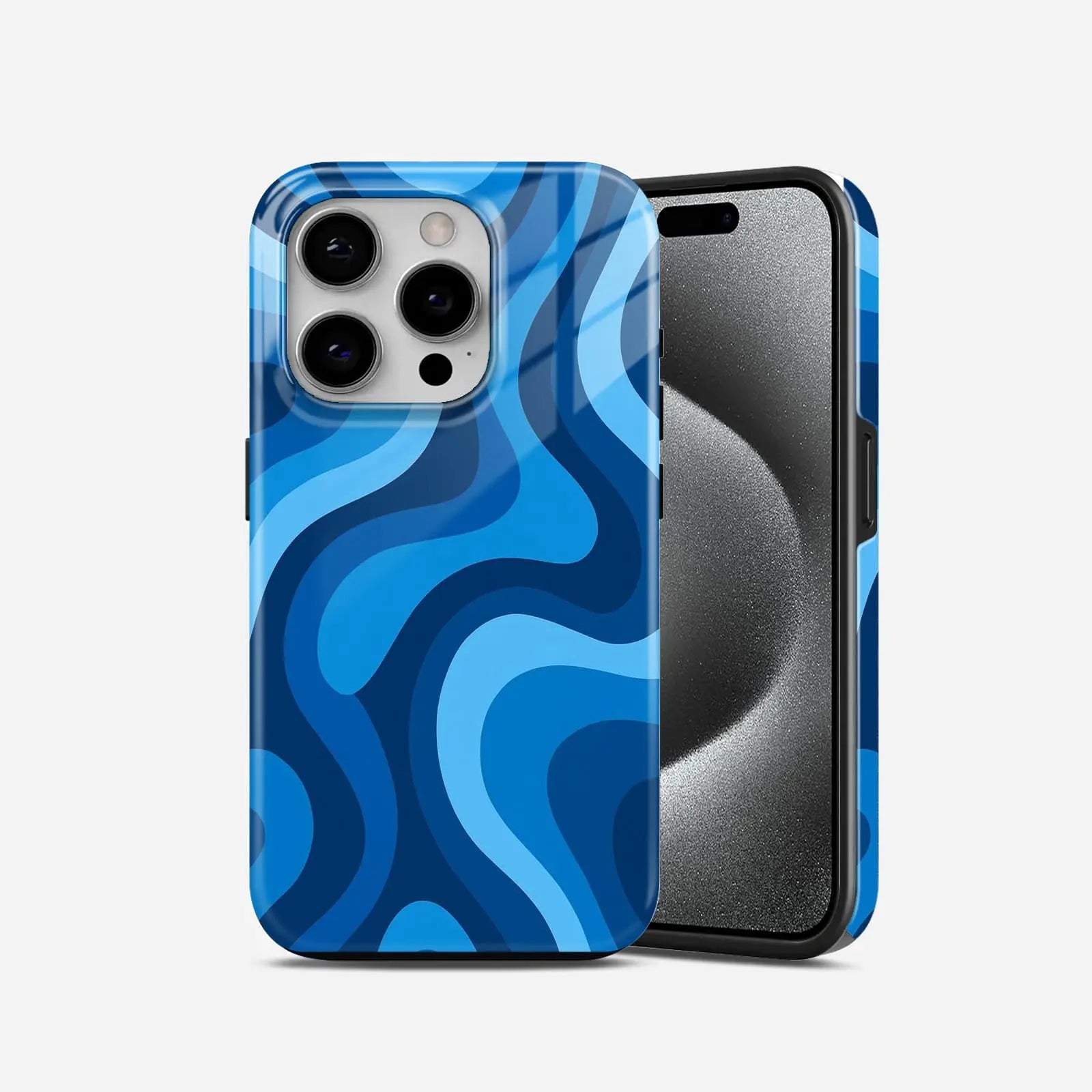 Blue Waves Armoured Phone Case My Store