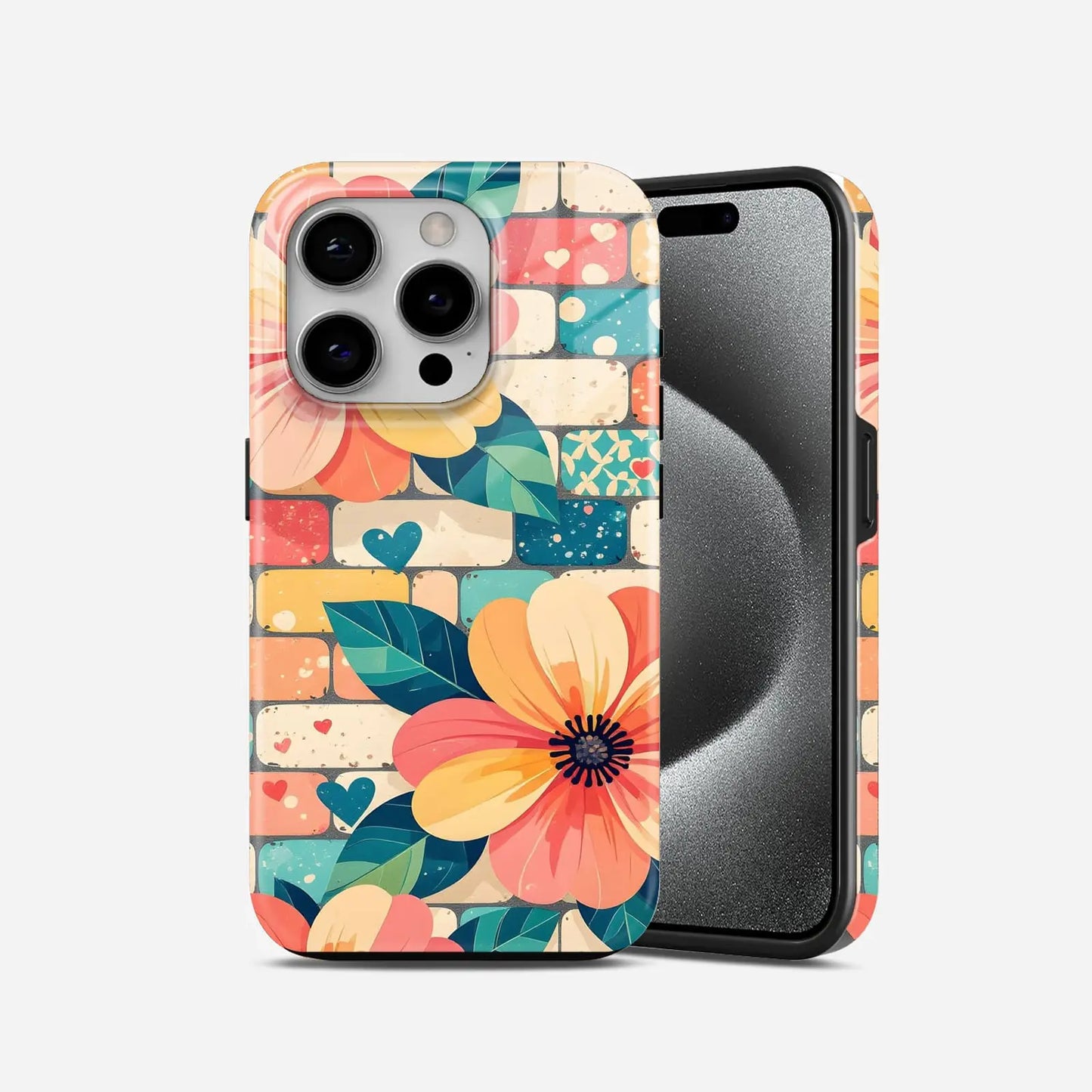 Flower Wall Armoured Phone Case My Store