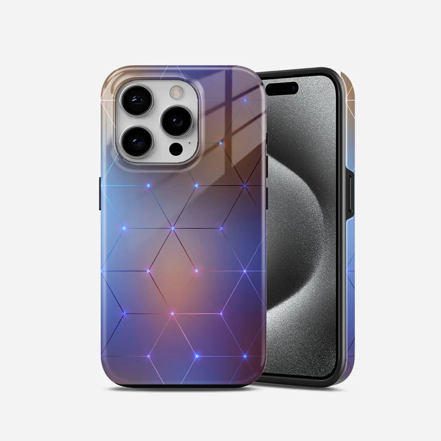 Diamond Pattern Armoured Phone Case My Store